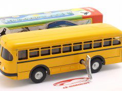 Büssing Omnibus Año de construcción 1959 amarillo con Unidad de llave 1:43 Kovap