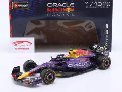 Sergio Perez Red Bull RB19 #11 3e Las Vegas GP formule 1 2023 1:18 Bburago