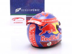 Sergio Perez Red Bull Racing #11 Messico GP formula 1 2024 casco 1:2 Schuberth