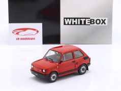 Fiat 126P Год постройки 1985 красный 1:24 WhiteBox