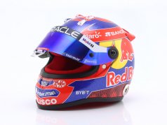 Sergio Perez Red Bull Racing #11 Mexico GP Formula 1 2024 helmet 1:2 Schuberth