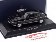 Ford Capri MK III Année de construction 1980 noir 1:43 Norev