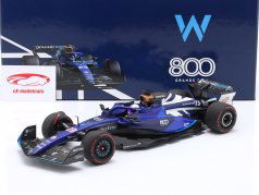 Alex Albon Williams FW45 #23 Britânico GP fórmula 1 2023 1:18 Minichamps