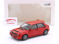 Lancia Delta HF Intergrale year 1995 red 1:18 Solido