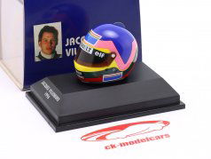 Jacques Villeneuve fórmula 1 1996 capacete 1:8 Minichamps