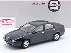 Alfa Romeo 166 Baujahr 1999 dunkelgraublau metallic 1:18 Triple9