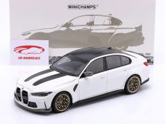 BMW M3 CS Año de construcción 2023 blanco 1:18 Minichamps