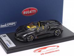 Bugatti W16 Mistral Byggeår 2022 sort 1:43 LookSmart