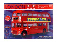 Routemaster Doppeldeckerbus London Baujahr 1961 rot Bausatz 1:12 Ixo