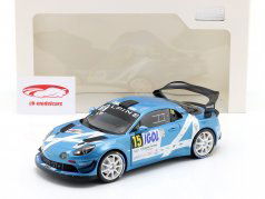 Alpine A110 GT+  #15 Rallye Mont-Blanc 2024 Astier, Giraudet 1:18 ソリド