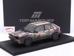 Lancia Delta HF 4WD #6 Sieger Rallye Monte Carlo 1987 Dirty Version 1:12 TopMarques