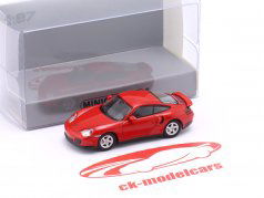 Porsche 911 (996) Turbo Bouwjaar 2000 rood 1:87 Minichamps