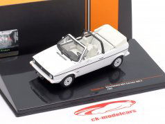 Volkswagen VW Golf II convertible year 1983 white 1:43 Ixo