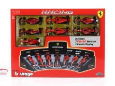 7台セット フェラーリ フォーミュラ1 アリーナディスプレイ付き 1:43 Bburago