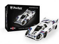 Porsche 917 K Martini Racing #22 vincitore 24h LeMans 1971 Kit 1:8 Pocher