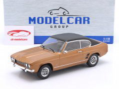 Ford Capri MK I GXL Année de construction 1973 brun doré métallique 1:18 ModelCar Group