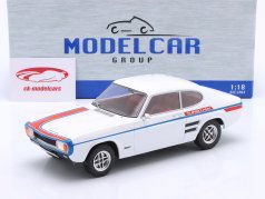 Ford Capri MK I GT Année de construction 1970 blanc / décor 1:18 ModelCar Group
