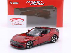 Ferrari 12Cilindri Byggeår 2024 mørkerød metallisk 1:24 Bburago