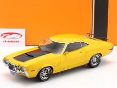 Ford Gran Torino Sport Baujahr 1972 gelb metallic / schwarz 1:18 Ixo