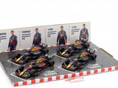 4-Car Set M. Verstappen Red Bull Racing formula 1 Campione del mondo 2023-2024 1:43 Bburago