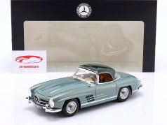 Mercedes-Benz 300 SL Roadster (W 198II) Bouwjaar 1957-1963 lichtgroen 1:18 NZG