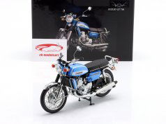 Suzuki GT 750 J Ano de construção 1973 azul metálico 1:12 Minichamps