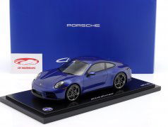 Porsche 911 (992.2) Carrera T Club Coupe club azul 1:18 Spark