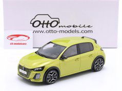 Peugeot E-208 GT Bouwjaar 2024 Agueda geel 1:18 OttOmobile