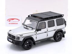 Mercedes-Benz G-Klasse Año de construcción 2024 plata iridio 1:18 Norev