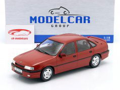 Opel Vectra A 2000 year 1988 dark red metallic 1:18 ModelCar Group