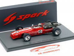 Vic Elford Cooper T86B #12 第七 Monaco GP 公式 1 1969 1:43 Spark