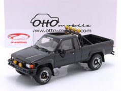 Toyota Hilux SR5 Pick-Up Año de construcción 1985 negro 1:18 OttOmobile