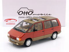 Renault Espace 2000 TSE Bouwjaar 1984 rood / goud 1:18 OttOmobile