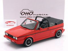 Volkswagen VW Golf Cabriolet Sportline Mk1 Bouwjaar 1991 rood 1:12 OttOmobile