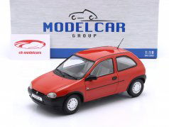 Opel Corsa B Byggeår 1993-2000 rød 1:18 ModelCarGroup