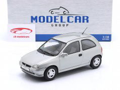Opel Corsa B GSI Ano de construção 1993-1997 cinza-prateado metálico 1:18 ModelCarGroup