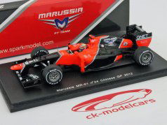 格洛克Marussia MR 01＃24中国大奖赛一级方程式2012 1:43星火