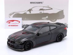 BMW M4 CSL (G82) Année de construction 2023 noir 1:18 Minichamps