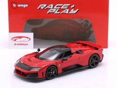 Ferrari F80 Année de construction 2024 rouge 1:18 Bburago
