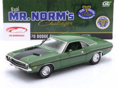Dodge Challenger R/T Hemi Byggeår 1970 grøn 1:18 Greenlight