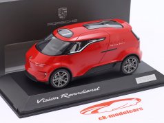2da opción/ Porsche visión Servicio de carreras rojo / negro 1:43 Chispa