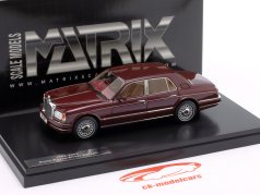 Rolls-Royce Silver Seraph Année de construction 1998 - 2002 rouge foncé métallique 1:43 Matrix