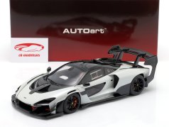 McLaren Senna GTR Année de construction 2019 silica blanc 1:18 AUTOart