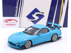 Mazda RX-7 Typ RS (FD3S) Año de construcción 1999 azul neón 1:18 Solido