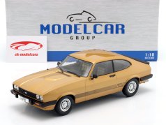 Ford Capri MK III Ano de construção 1978 ouro metálico 1:18 ModelCar Group