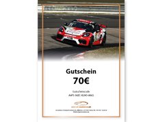 Подарочный сертификат – Акционный сертификат 70 &euro;