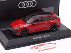 Audi RS 5 Avant (B10) Byggeår 2025 progressiv rød 1:43 Norev
