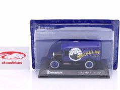 Ford Model T 范 Michelin 蓝色的 / 黑色的 1:43 Altaya