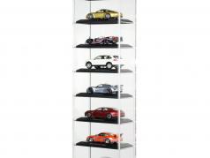 Porsche  Vitrine acrylique - tenez-Version pour un maximum de 10 modèles 1:43 Minichamps