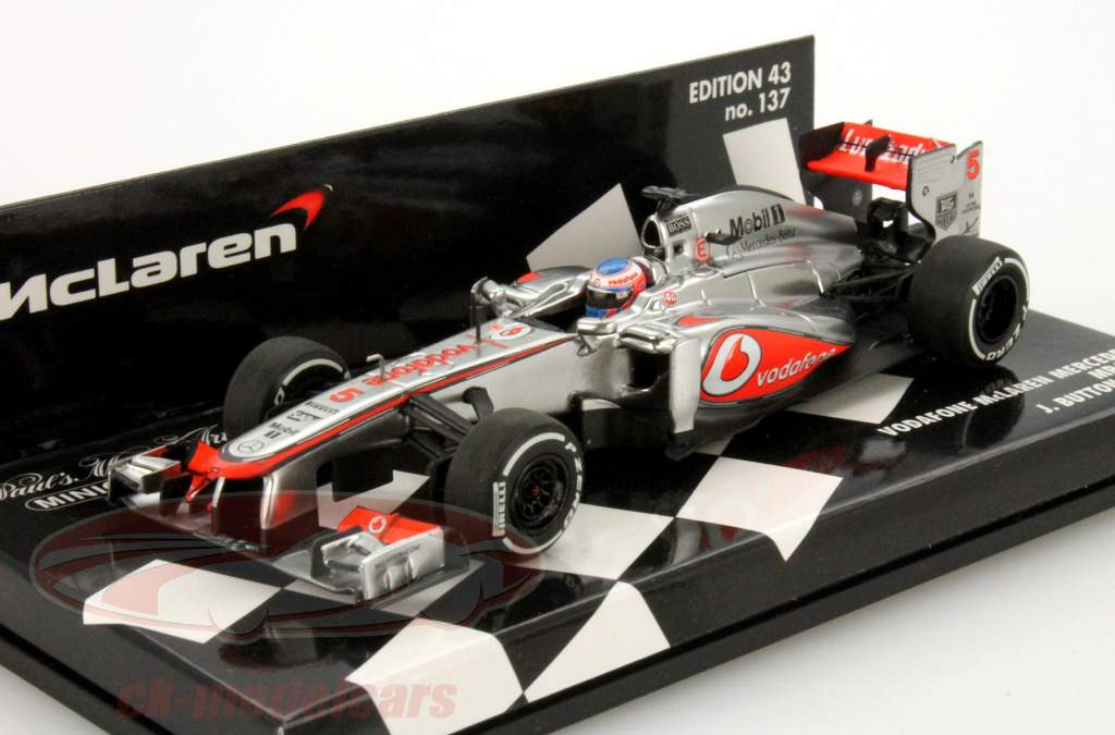 Minichamps 1:43 J. Button Vodafone McLaren Mercedes MP4-28